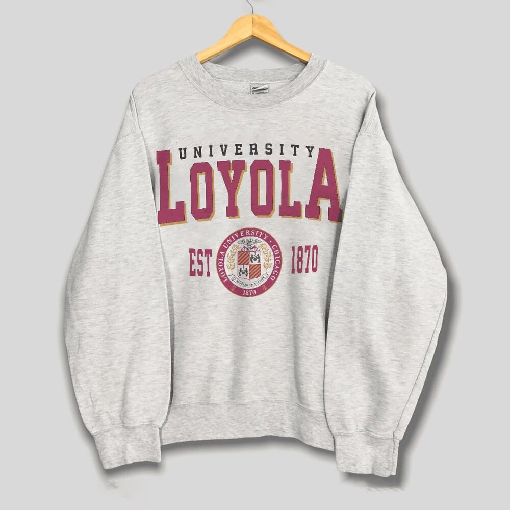 1870 Loyola University Chicago Sweatshirt, Loyola University Shirt For Men Women